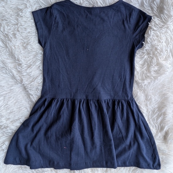 Butterfly Print Baby Dress – Cute & Comfy Summer Outfit for Girls 3T, 5T - Picture 5 of 5